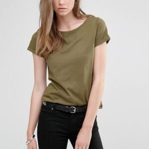 Woman's Olive Green T Shirt