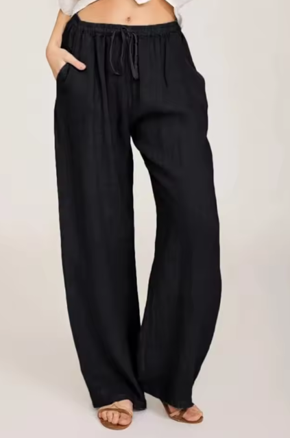 Women's Linen Trousers - Image 3