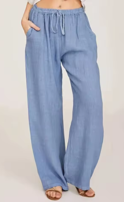 Women's Linen Trousers - Image 2