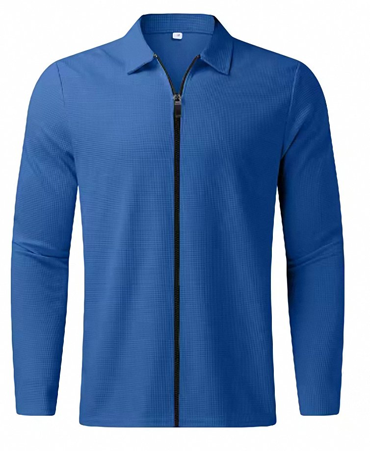 Mans Casual Zipped Jacket - Image 2